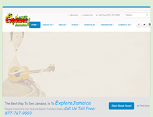 Tablet Screenshot of explorerjamaica.com